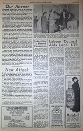   The Western Canadian Lumber Worker, Vol. XXIX, No. 20, 1st Issue Nov. 1962   , page 4