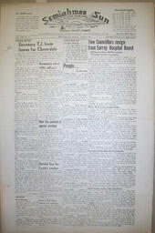 The Semiahmoo Sun and White Rock Weekly, April 05, 1951 (Page 1)