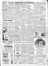 Saanich Peninsula And Gulf Islands Review Wed, January 17, 1962 (Page 3)