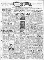 Saanich Peninsula And Gulf Islands Review Wed, August 22, 1956 (Page 1)