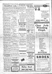 Saanich Peninsula And Gulf Islands Review Wed, April 25, 1934 (Page 3)