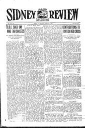 Sidney And Islands Review Thu, October 25, 1917 (Page 1)