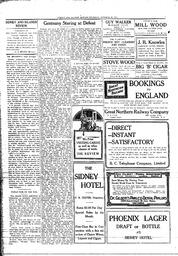 Sidney And Islands Review Thu, October 28, 1915 (Page 2)