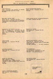   ANNUAIRE - FFCB, 1975   , page 28