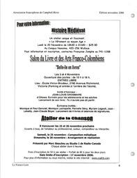   LE FRANCO-LIEN, 2006   , page 8
