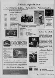   MAPLE SUGAR FESTIVAL DU SUCRE D'ÉRABLE, 2005   , page 38