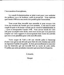   ENTRE NOUS, 1998   , page 4