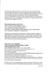   L'ANSE-AU-SABLE, 2009   , page 3