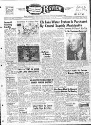 Saanich Peninsula And Gulf Islands Review Wed, July 27, 1960 (Page 1)