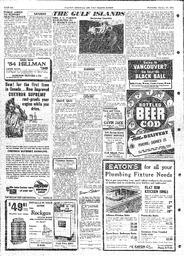 Saanich Peninsula And Gulf Islands Review Wed, January 27, 1954 (Page 6)