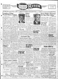 Saanich Peninsula And Gulf Islands Review Wed, May 20, 1953 (Page 1)