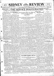 Sidney And Islands Review Thu, April 27, 1922 (Page 1)