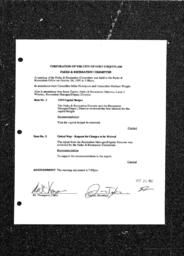 1992-10-26 - City of Port Coquitlam - Parks & Recreation Committee - Agenda and Minutes