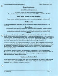   LE FRANCO-LIEN, 2005   , page 5