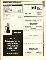   ANNUAIRE - FFCB, 1999   , page 23