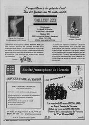   MAPLE SUGAR FESTIVAL DU SUCRE D'ÉRABLE, 2005   , page 29