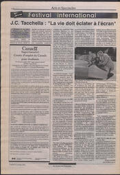 Le Soleil de Colombie, October 23, 1992, page 18