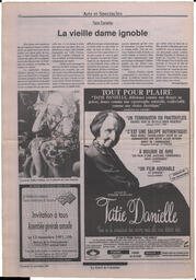 Le Soleil de Colombie, November 1, 1991, page 16