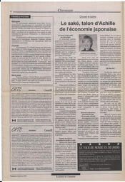 Le Soleil de Colombie, January 15, 1993, page 6