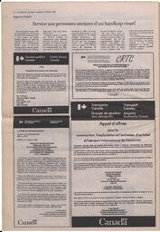 Le Soleil de Colombie, February 13, 1987, page 14