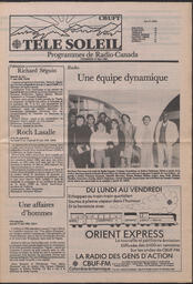 Le Soleil de Colombie, May 16, 1986, page 9