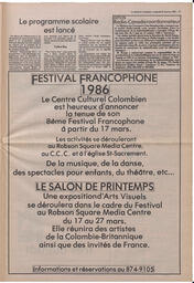 Le Soleil de Colombie, January 31, 1986, page 17