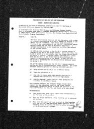 1992-01-27 - City of Port Coquitlam - Parks & Recreation Committee - Agenda and Minutes