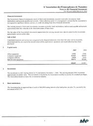   ÉTATS FINANCIERS - EN, 2005   , page 11