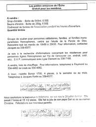   L'ÉCHO, 1994   , page 11