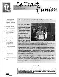   LE TRAIT D'UNION, 2005   , page 1