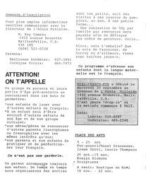   BONJOUR MAILLARDVILLE, 1989   , page 9