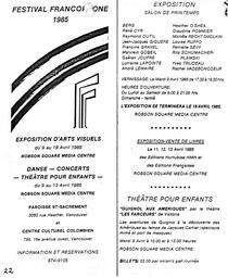   LE BASTION DE NANAIMO, 1985   , page 22