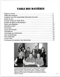   LE COIN DU PARC, 2013   , page 2