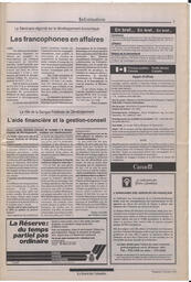 Le Soleil de Colombie, February 12, 1993, page 3