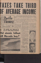   The Pacific Tribune - Friday, May 24, 1957   , page 1