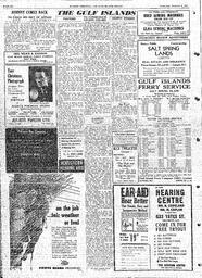 Saanich Peninsula And Gulf Islands Review Wed, November 6, 1957 (Page 6)