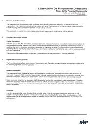   ÉTATS FINANCIERS - EN, 2010   , page 9