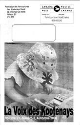   LA VOIX DES KOOTENAYS, 2008   , page 1