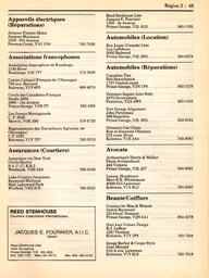   ANNUAIRE - FFCB, 1986   , page 51