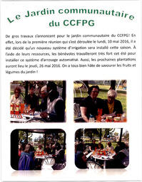   LE COIN DU PARC, 2016   , page 5