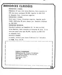   LA GRENOUILLÈRE EN BALLADE, 1985   , page 11