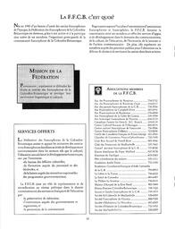   RAPPORT ANNUEL - FFCB, 1992-1993   , page 12