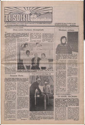 Le Soleil de Colombie, October 22, 1982, page 1