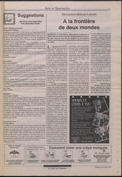 Le Soleil de Colombie, November 6, 1992, page 13