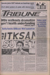   The Pacific Tribune - Monday, May 14, 1990   , page 1
