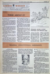   The Western Canadian Lumber Worker, Vol. XXXVIII No.6, Sep. 1970   , page 12