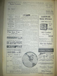 The Semiahmoo Sun and White Rock Weekly, April 25, 1957 (Page 2)