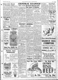 Saanich Peninsula And Gulf Islands Review Wed, August 2, 1961 (Page 3)