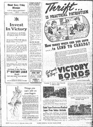 Saanich Peninsula And Gulf Islands Review Wed, October 4, 1944 (Page 3)