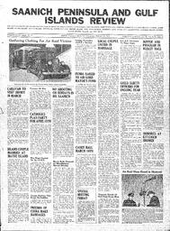 Saanich Peninsula And Gulf Islands Review Wed, February 26, 1941 (Page 1)